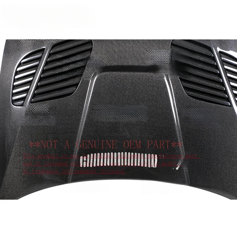 For BMW M3 Style Carbon Fiber Engine Hood Bonnet With Air Vent Fit E46 2 Door 4 Door Modified Body Parts