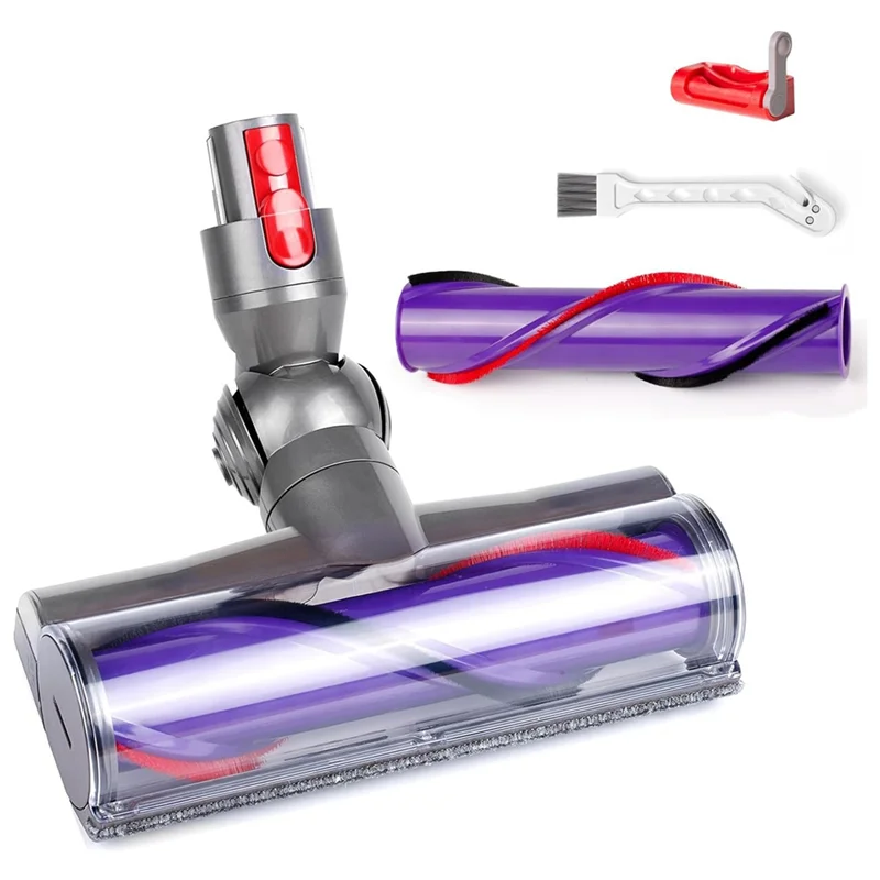 BAAO-Quick-Release เปลี่ยนหัวทําความสะอาดและชุดแปรงลูกกลิ้งสําหรับ Dyson V8,V10,V11,V15,SV10,SV12,SV14 สูญญากาศสิ่งที่แนบมา