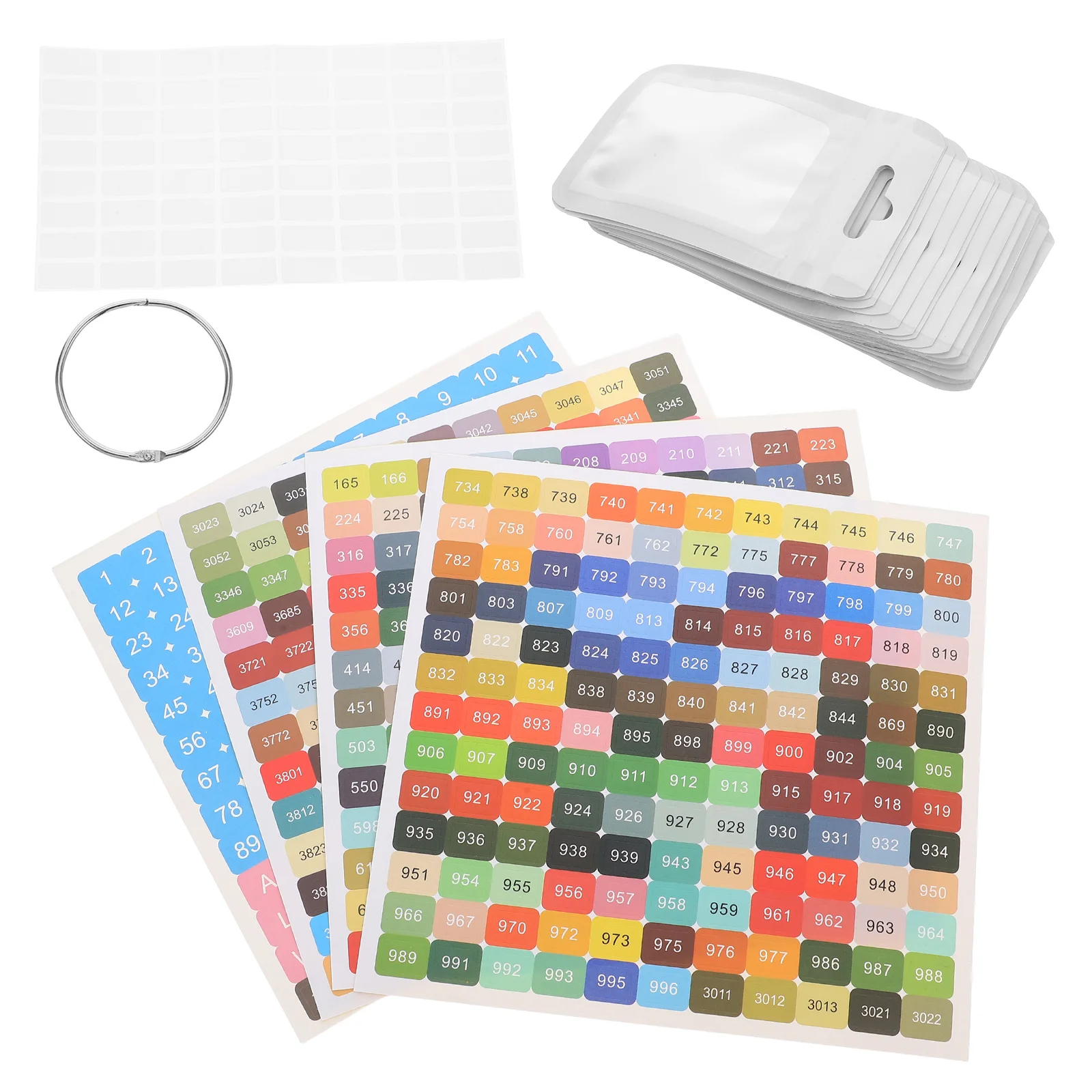 

Storage Bag Clear Plastic Jewelry Bags Bead Containers Pouch for Craft Earrings Beads Packaging