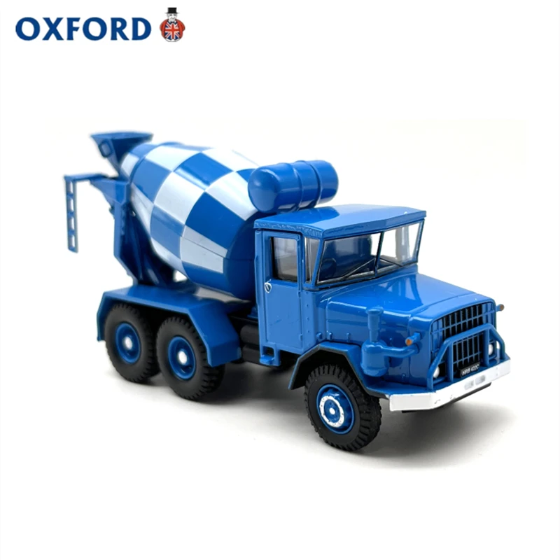 OXFORD fundido a presión, escala 1:76 Oxford AC-690, mezclador de hormigón, modelo de coche de aleación, juguete para regalo coleccionable, adorno de exhibición de recuerdo