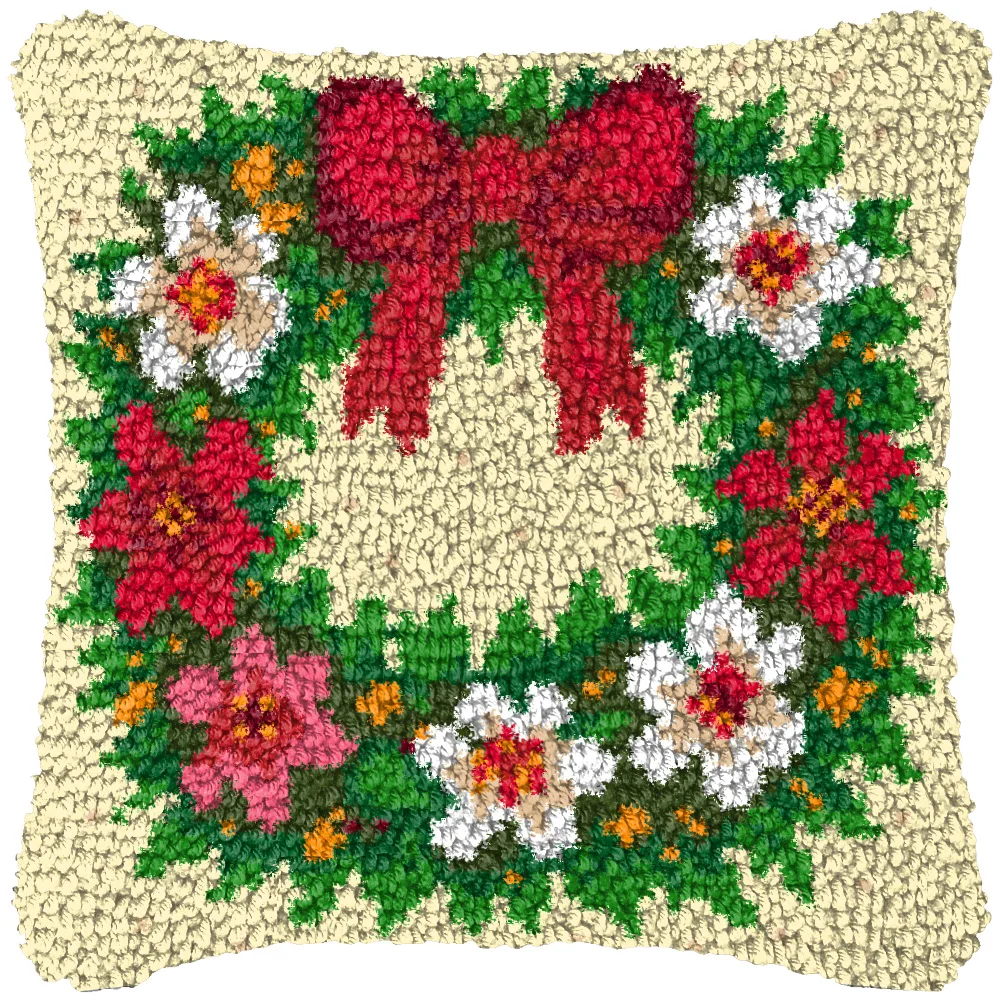 DIY Kerst Herten Sneeuwpop Lat - Embroidery Knot recensie en prijs
