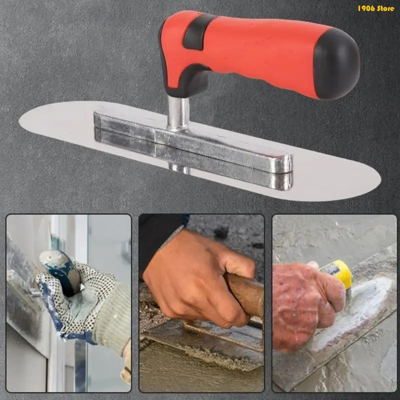

U1JB Plastering Trowel Trowel Wall Construction Concrete Finishing Tool Finishing Trowel for Drywall Tile Flooring