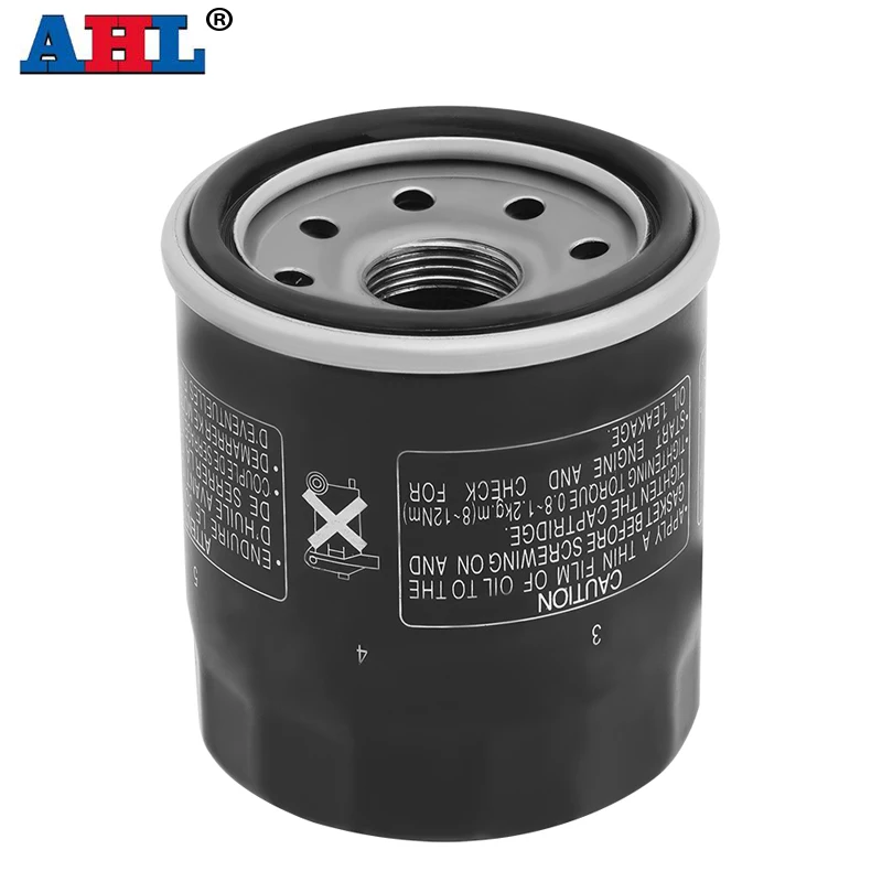 

AHL Motorcycle Oil Filters For YAMAHA YZF1000 YZF-R1 XVZ13 XJR400 VMAX1200 YFM350 YFM450 YFM660 FZR750 FZR400 XJ600 FZR600 FZ6
