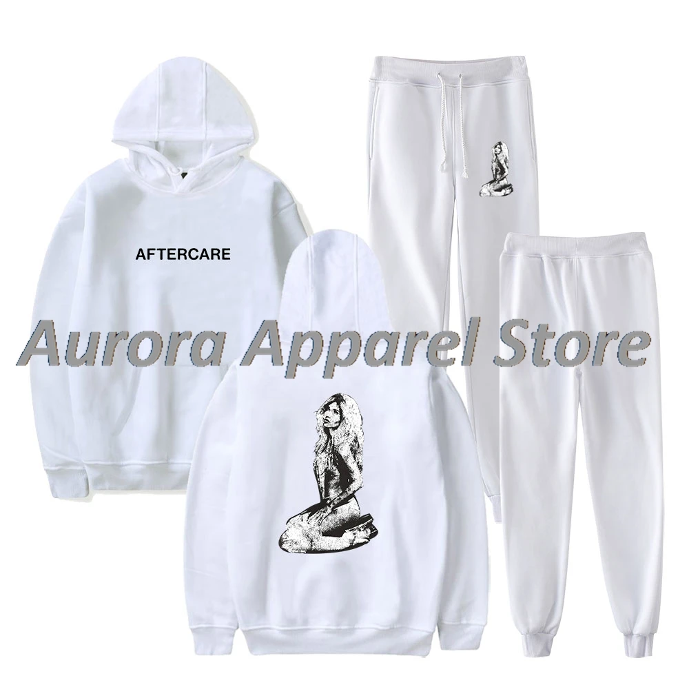 Nessa Barrett Aftercare Photo Hoodies Jogger Pants 2025 World Tour Merch Cosplay Women Men Fashion Streetwear