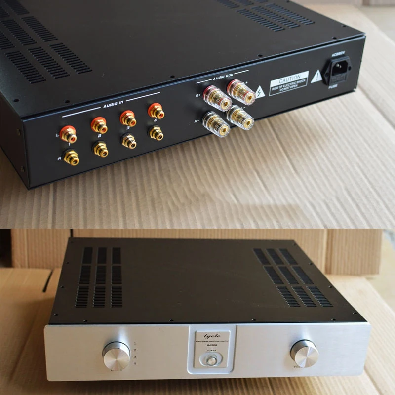 430*80*320 380 مللي متر A4308 الألومنيوم لوحة مكبر للصوت الهيكل Preamplifier حالة أمبير الضميمة القياسية لتقوم بها بنفسك علبة مكبر للصوت صندوق قذيفة #5