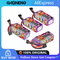 2Pcs GNB 6S Lipo Battery 22.8V 1100/1300/1500/1850mAh 120C With XT60 for FPV Drone Quadcopter Helicopter Airplane RC Battery