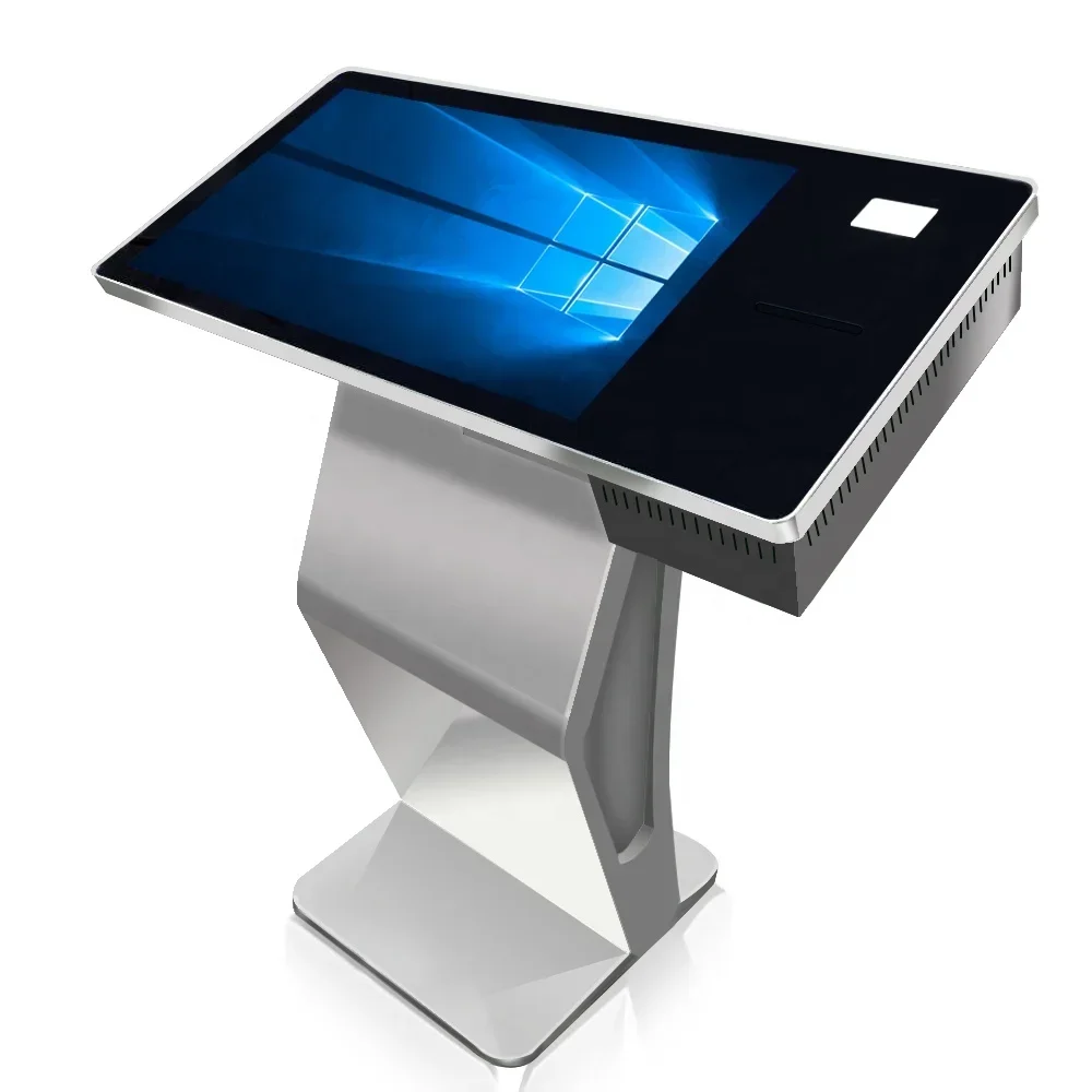 Touch Screen All In One Pc Lcd Display Self-service Inquiry Kiosk