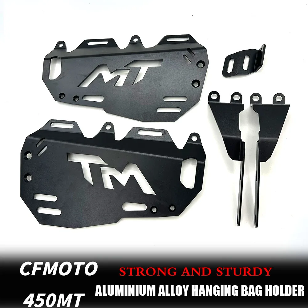 

450MT Luggage Rack Side Bags For CFMOTO 450 MT Rear Saddlebag Support Mounting Sidebox Bracket Mount Holder Motorcycle 450-MT