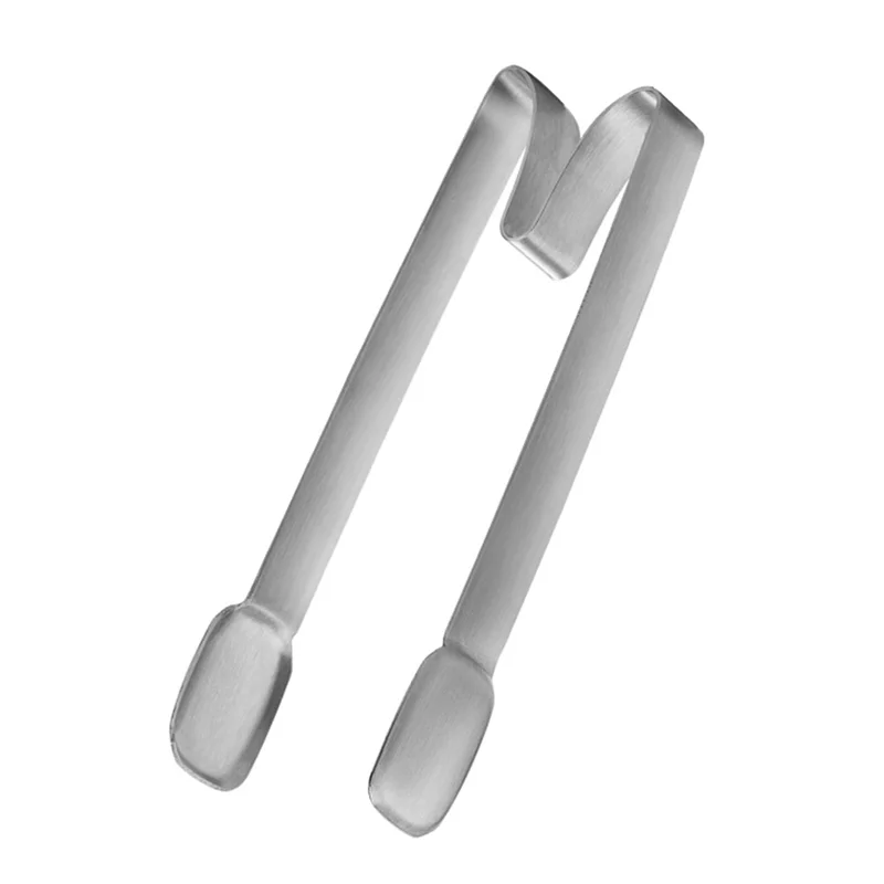 Vendita superiore 3 pezzi pratici pinze per ghiaccio in acciaio inossidabile pinze per ghiaccio per zucchero pane cibo clip per barbecue accessori da cucina per ghiaccio