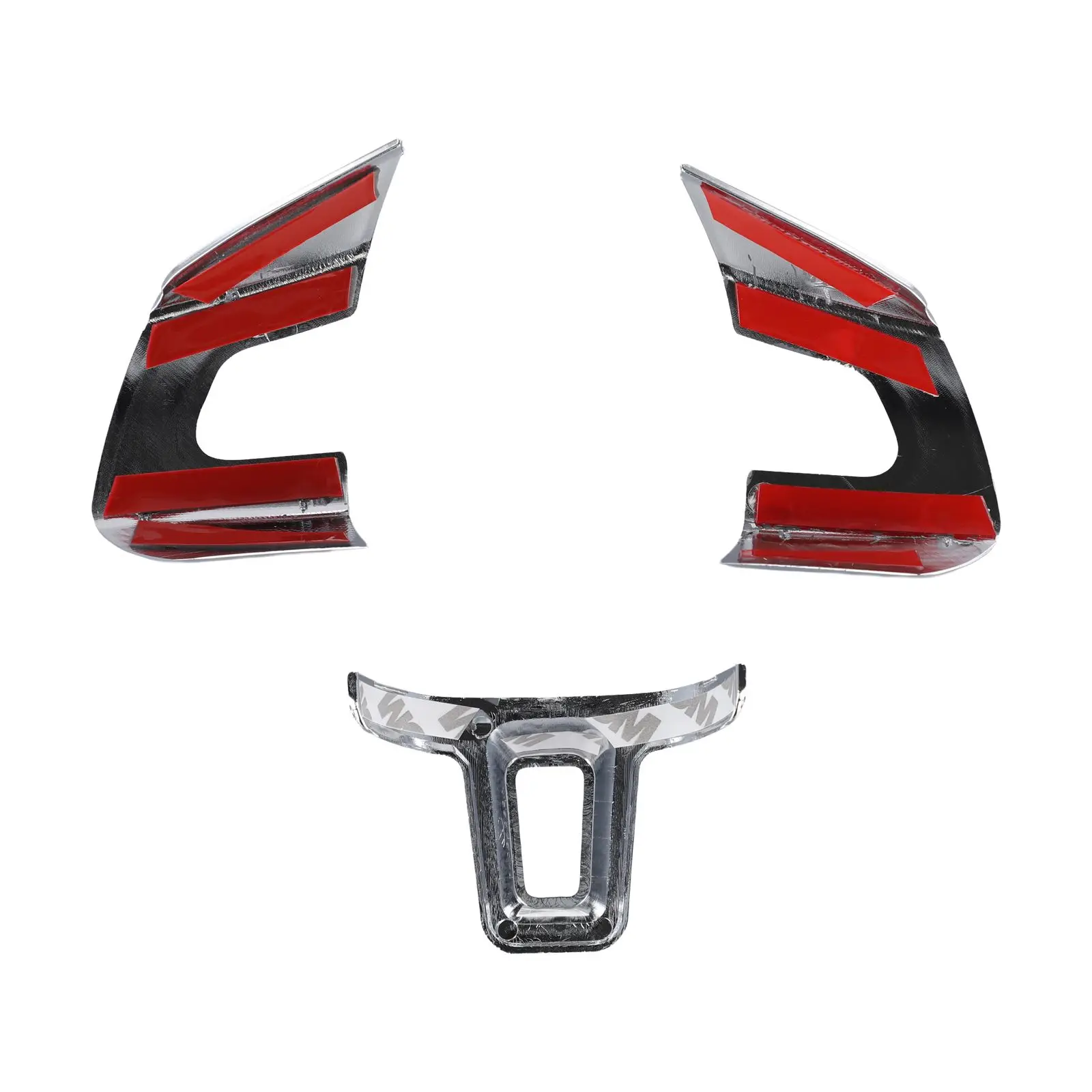 Chrome Car Steering Wheel Sticker Cover Sequin Trim For Golf 6 MK6 MK5 Car Steering Wheel Sticker Cover