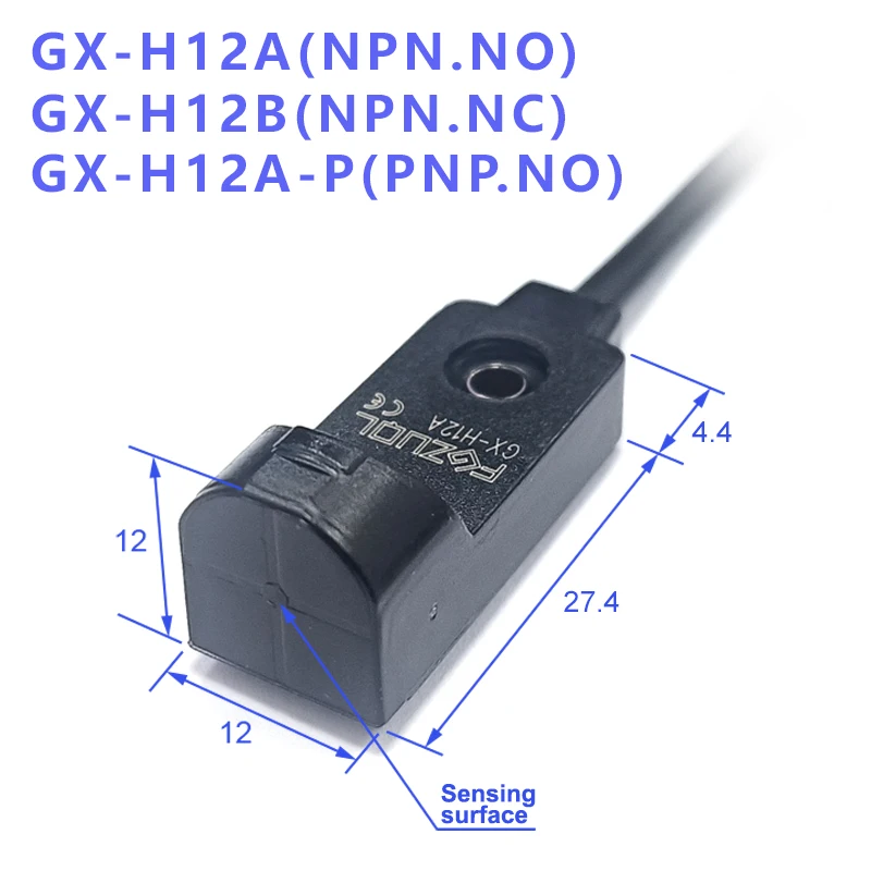 Proximity sensor switch GX-H8A GX-F8A GX-H12A GX-F12A GX-H8B GX-F8B GX-H12B GX-F12B GX-H8A-P GX-F8A-P GX-H12A-P GX-F12A-P