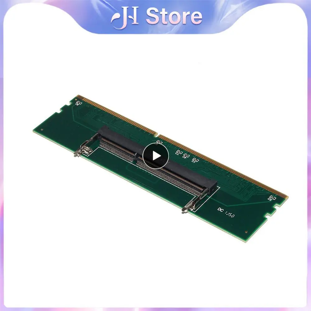 Adapter Ddr3 Ram Zielony Profesjonalny Wygodna transmisja danych Praktyczne akcesoria biurowe Adapter pamięci do laptopa na komputer stacjonarny