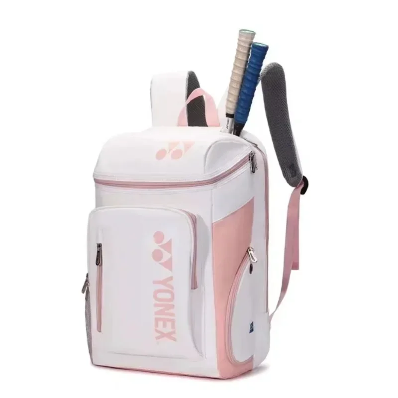 Yonex-unisex marca badminton mochila, alta capacidade, conveniente, resistente ao desgaste, à prova d'água, melhor para treinamento, tênis