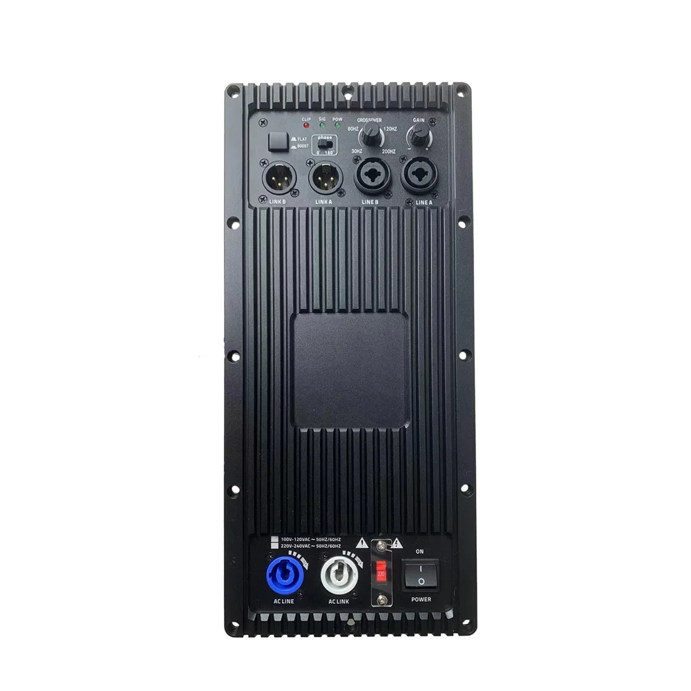 Módulo amplificador de altavoz activo profesional ShennDare 1500DT, clase TD, 1x1000w, 8 ohmios, placa amplificadora de subwoofer para DJ, módulo de preaudio, 1x1500w, 4 ohmios