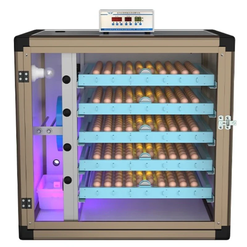 Fully automatic 528 egg incubator small chicken egg incubator for poultry farm mini egg hatching machine