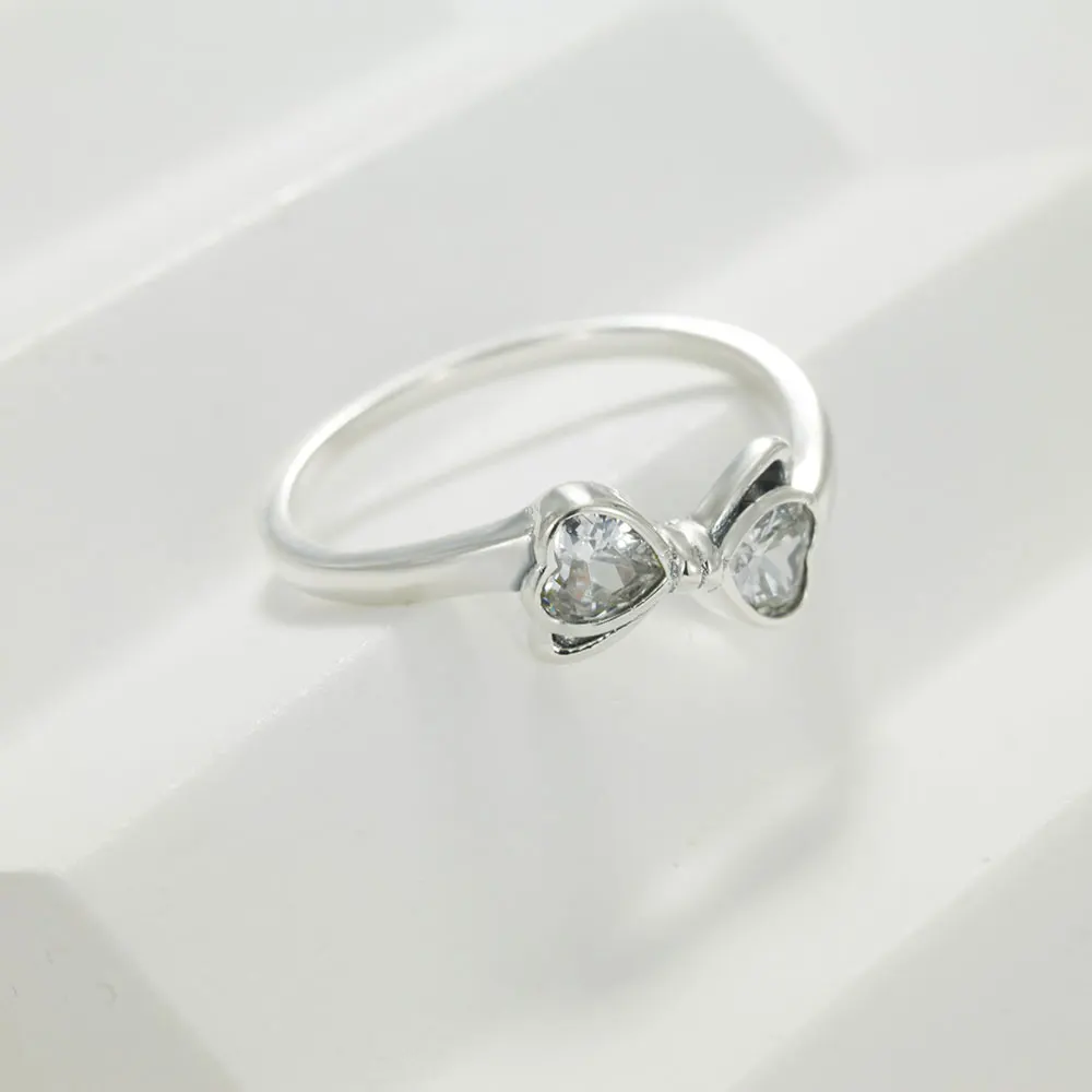 Original Simple Butterfly Ring S925 Sterling Silver Rings Fashion Elegant Jewelry Romantic Gift For Woman Fine Butterfly Ring