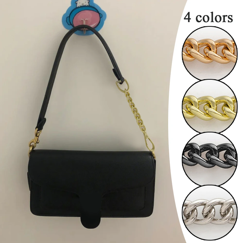 Bag Accessories Chain Strap Extended Crossbody Bag Shoulder Strap Crossbody Connection Extended Buckle Vintage Chain 10/12cm