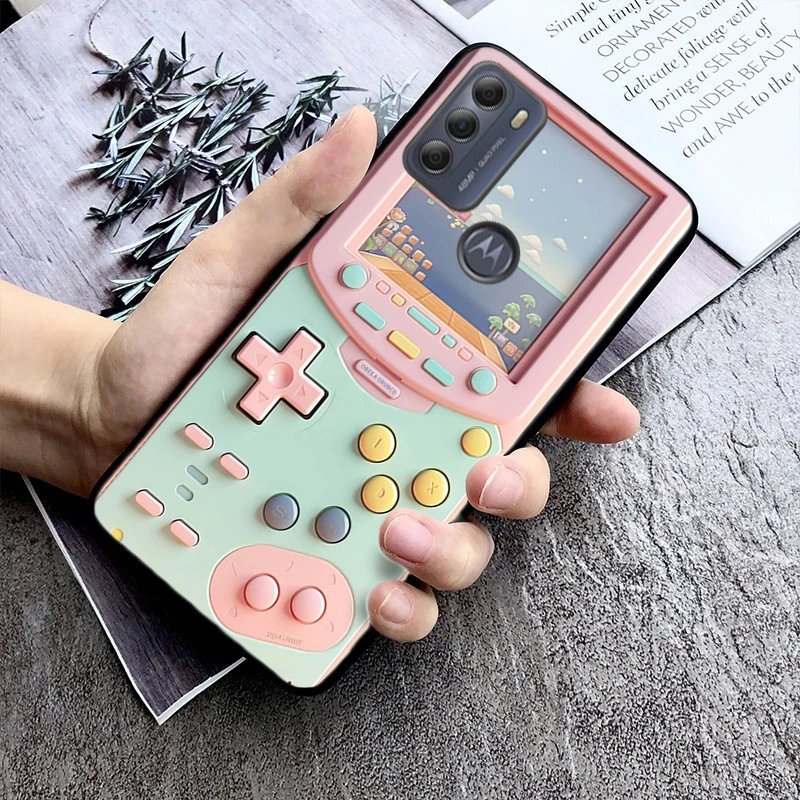 CHILDHOOD GAME CONSOLE Phone Case For Moto G84 G22 G32 G42 G52 G62 G53 G72 G60 G60S G100 G10 G20 G30 G13 G50 G 5G G Pure