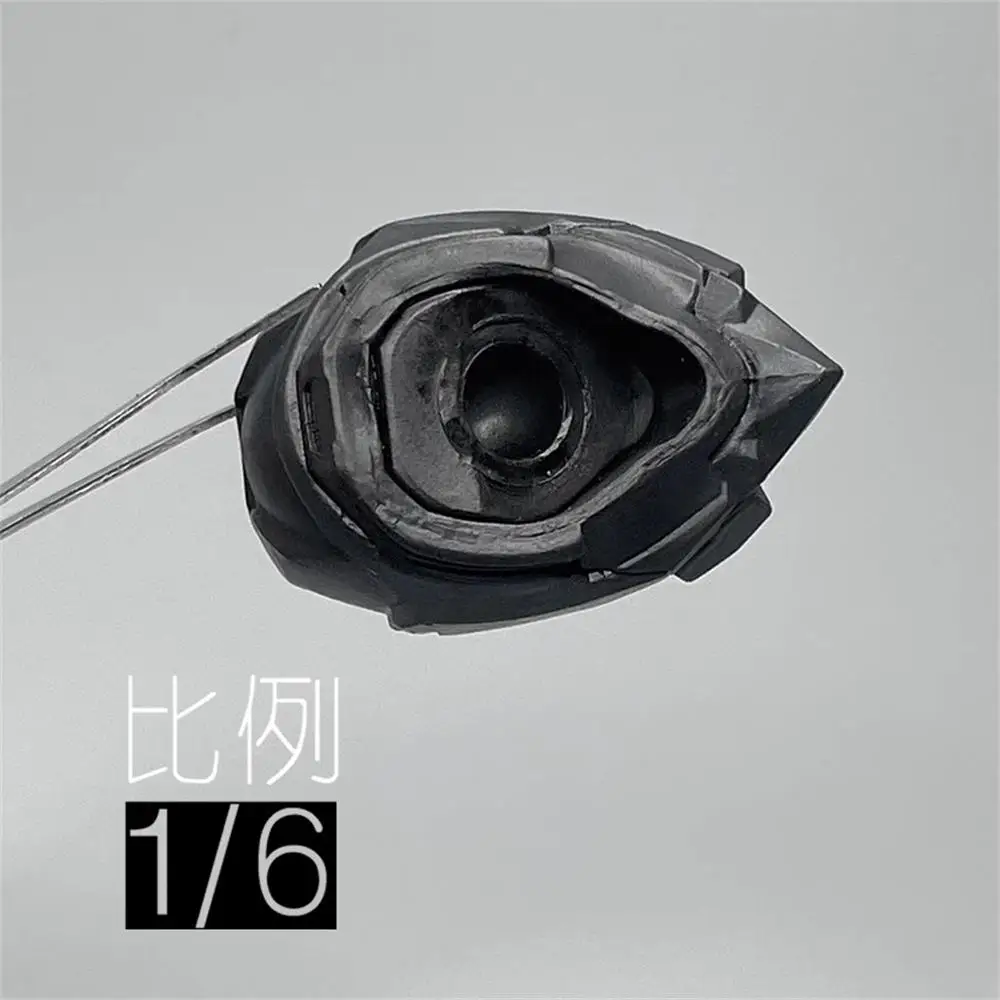 Gorąca sprzedaż 1/6 3ATOYS Threezero czarna czaszka głowa rzeźba rzeźba zabawki Model dla 12 "DAM COO figurka zbieraj DIY