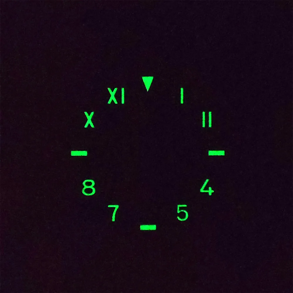 Esfera de relojes retro, accesorio de reloj ensamblado de 28,5 MM, esfera luminosa NH35A adecuada para movimientos NH35/36/2824/8215