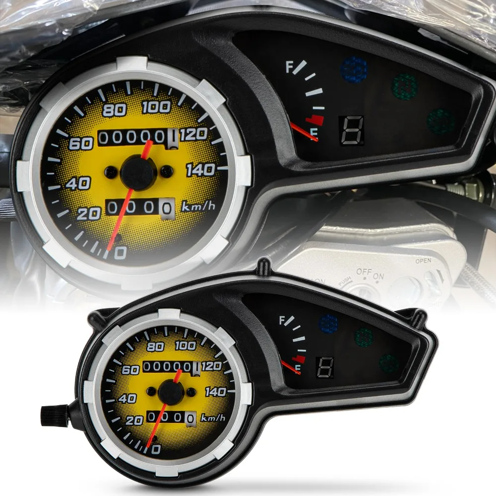 Motorcycle 1 PCS Hawk 250 Speedometer Speedometer Tachometer Dirt Bike Odometer Fuel Gauge for Hawk 250 Hawk 250CC
