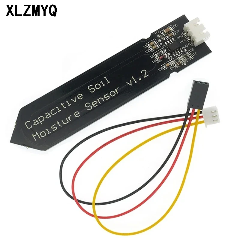 10pcs Capacitive Soil Moisture Sensor Module Corrosion Resistant 3.3-5.5V For Arduino Moisture Detection Garden Water DIY Tools