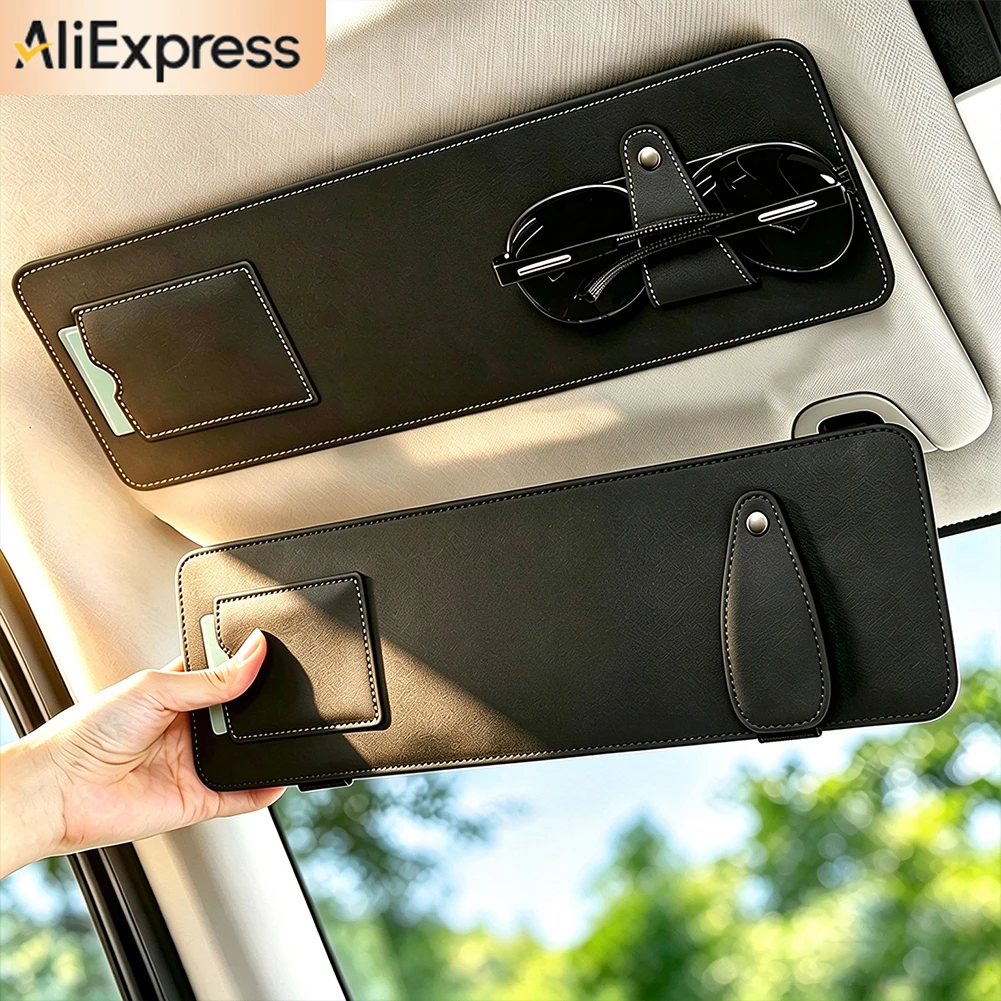 Car Sun Visor Extension Panel Glasses Card Storage Board Sun Shade Panel For Changan CS75 Plus UNI-T UNI-K UNI-V Eado CS55 Plus