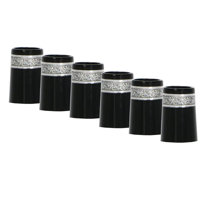 【تخفيضات كبيرة】100 قطعة من حلقات أكمام الجولف لمكاوي الجولف مقاس 0.370 حلقات جولف بلاستيكية ملحقات مهاوي النادي، فضي