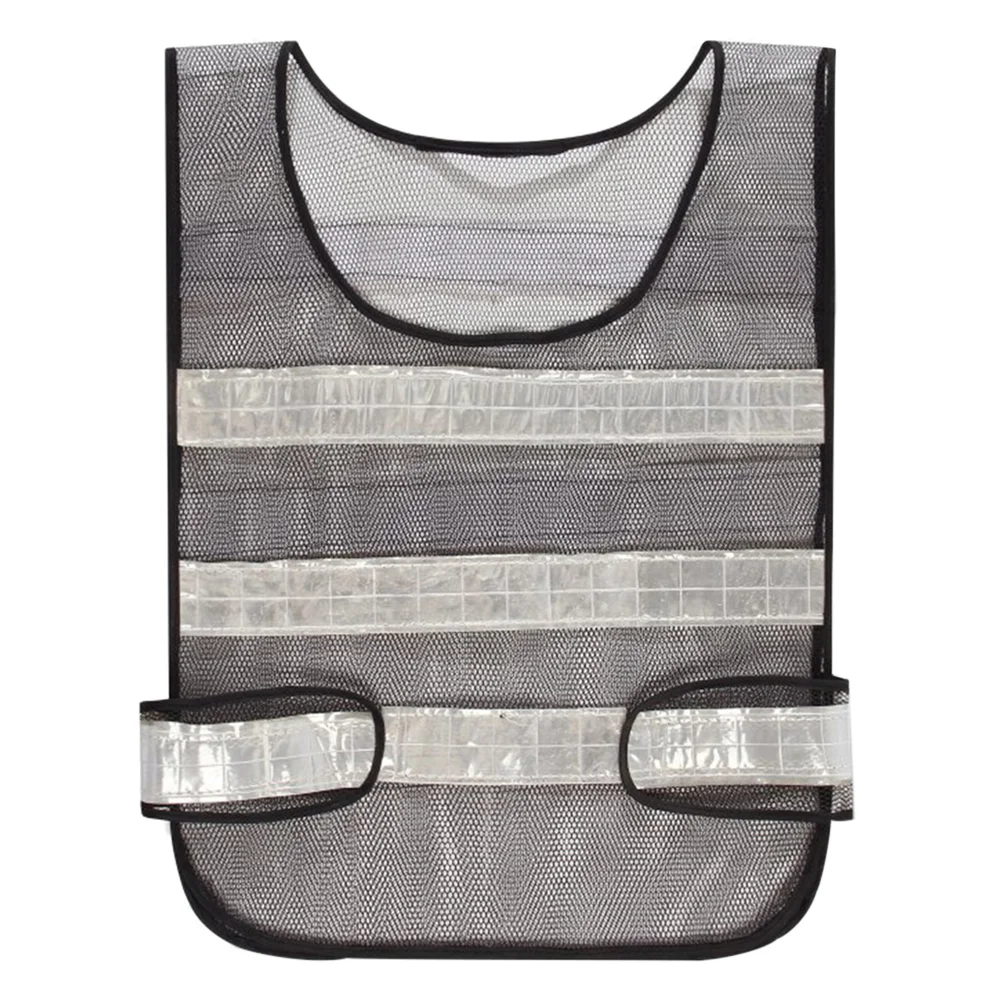 

Reflective Safety Vest High Visibility Adjustable Mesh Traffic Construction White Premium Material Wide Application