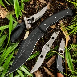 Outdoor Mountaineering Sharp Straight Knife Fishing Carry a Knife with a Straight Knife