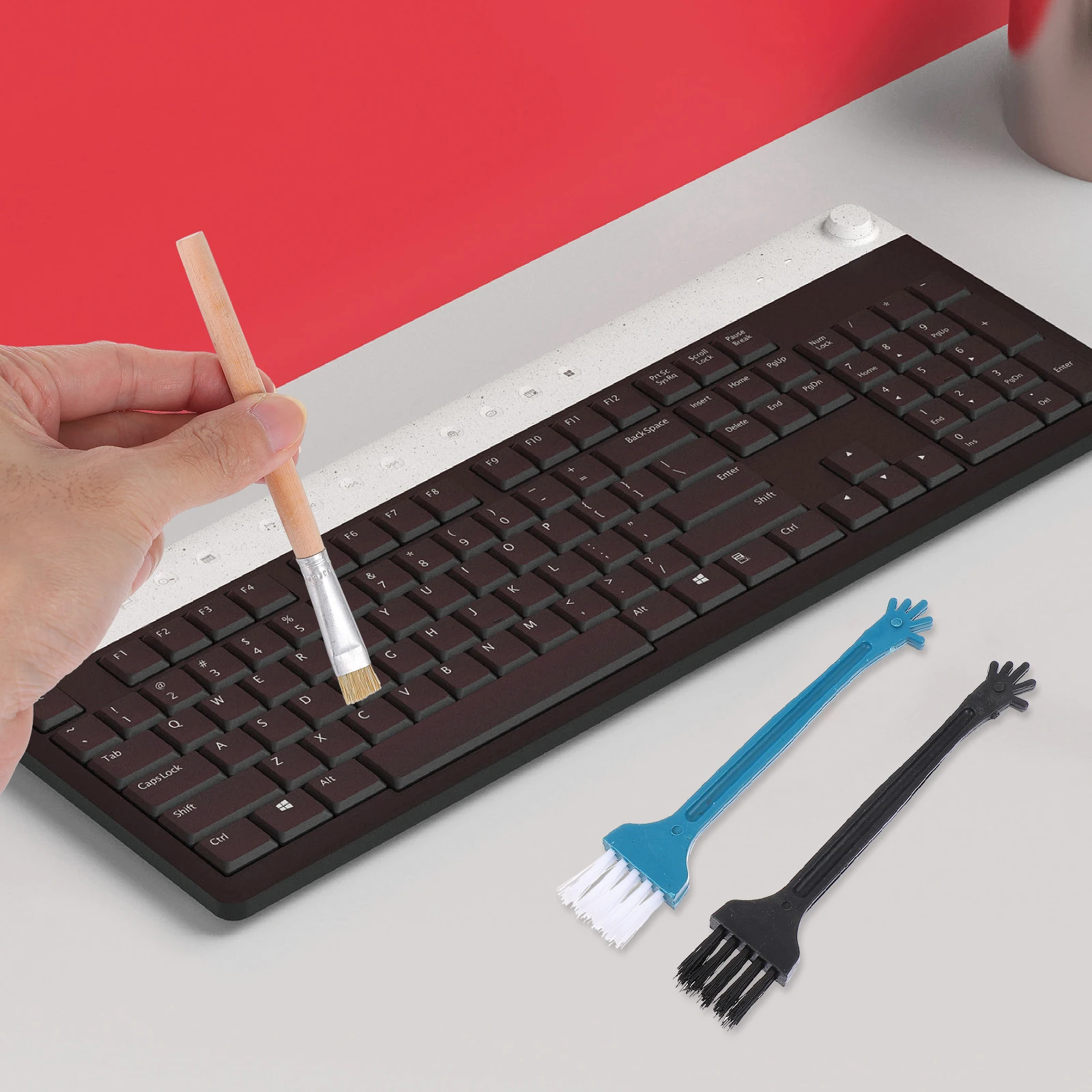 

2 set 2 Sets Headphone Cleaning Tools Air Blower Brush Kit Dust Removal Stain Electronic Accessory Phone Clean Set Camera