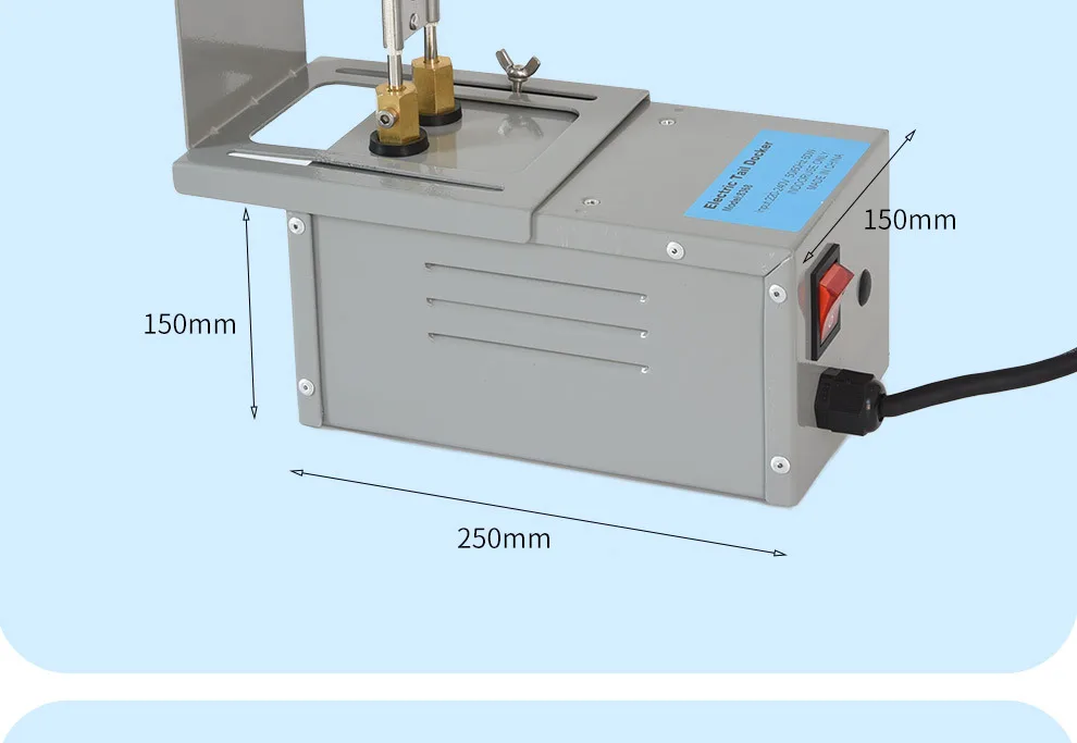 New Style Veterinary Instrument Including Tail Dock Meat Processing Special Painted  Type Electric Pig Tail Cutting Machine