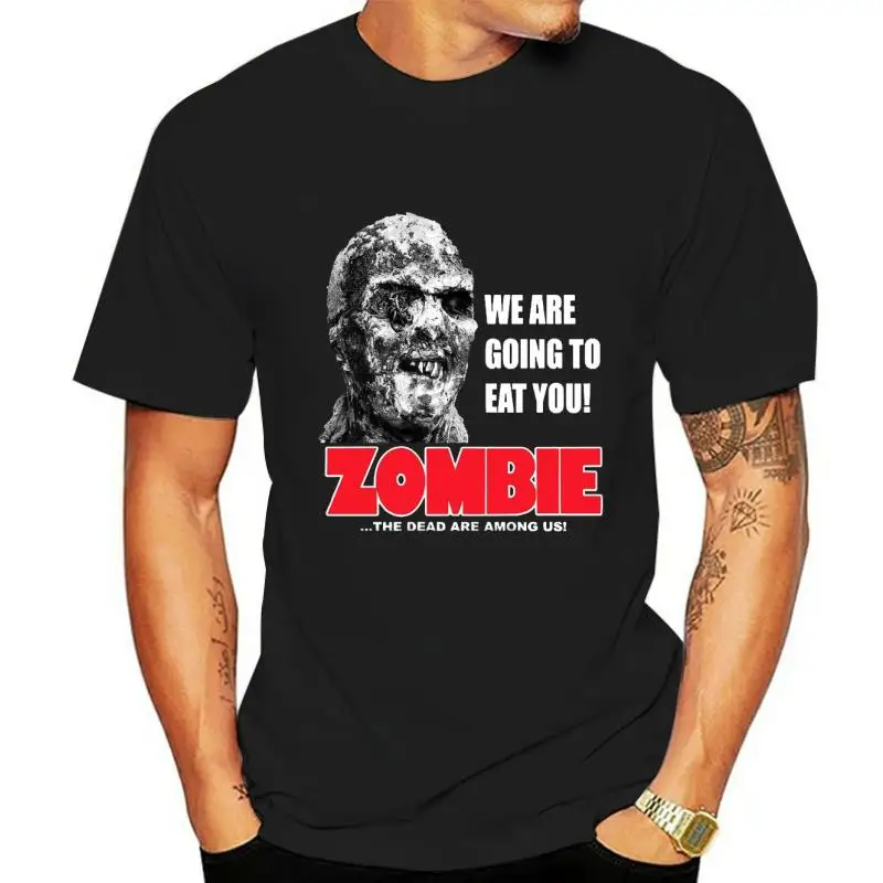 PubliciTeeZ Big and Tall Zombie Classic Horror Movie T Shirt