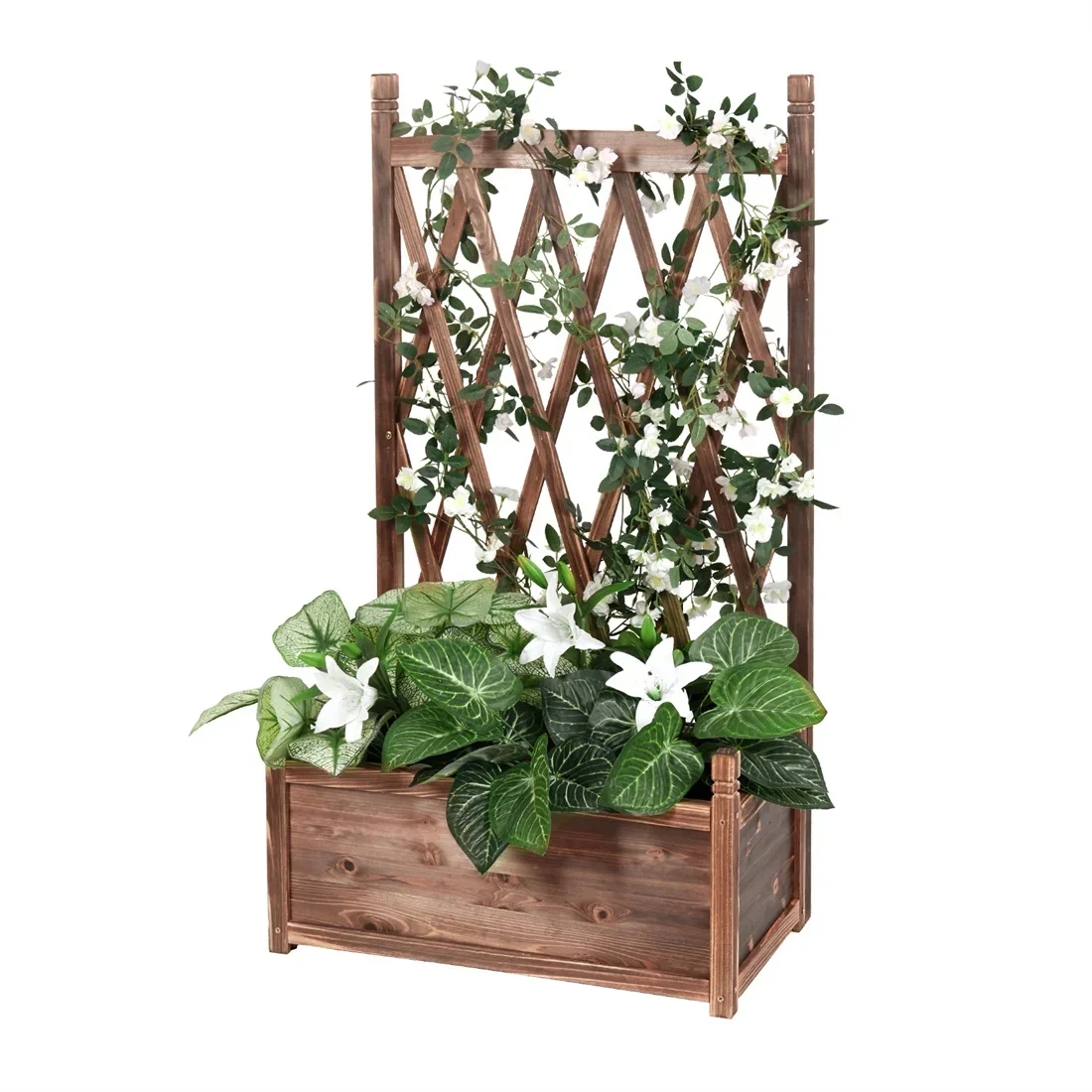 Bed Frame Garden Yard Easy Assembly Sturdy Durable Premium Quality Stable Construction Heavy Duty Space Saving Comfortable