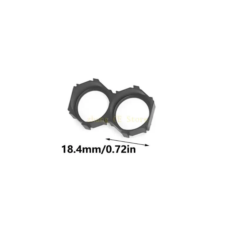 

M5TD 10pcs Shockproof 18650 Cylindrical Battery Organizers Holder For All Environment