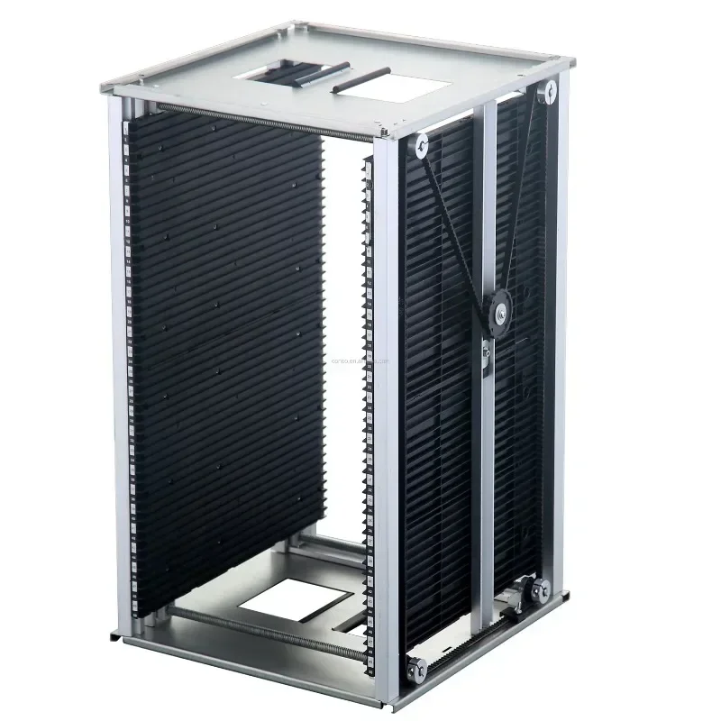 belt Adjustment Aluminium Storage Magazine Rack