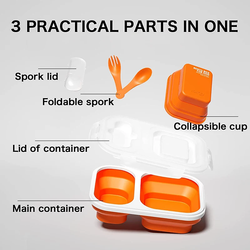 Foldable Dog Travel Bowl Set Dog Feeder Pet Drinking Food-grade Silicone with Separate Bowl Camp Cup for Travel Outdoor Walking