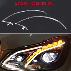 For Mercedes-Benz E Series W212 2014-2015 LED DRL Daytime Running Light Light Guide Plate Daytime Running Light Tube