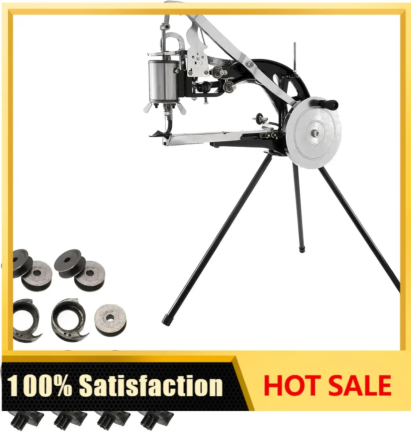 Leather Cobbler Sewing Machine Shoe Repair Tool + Set of 15 Attachment Kit