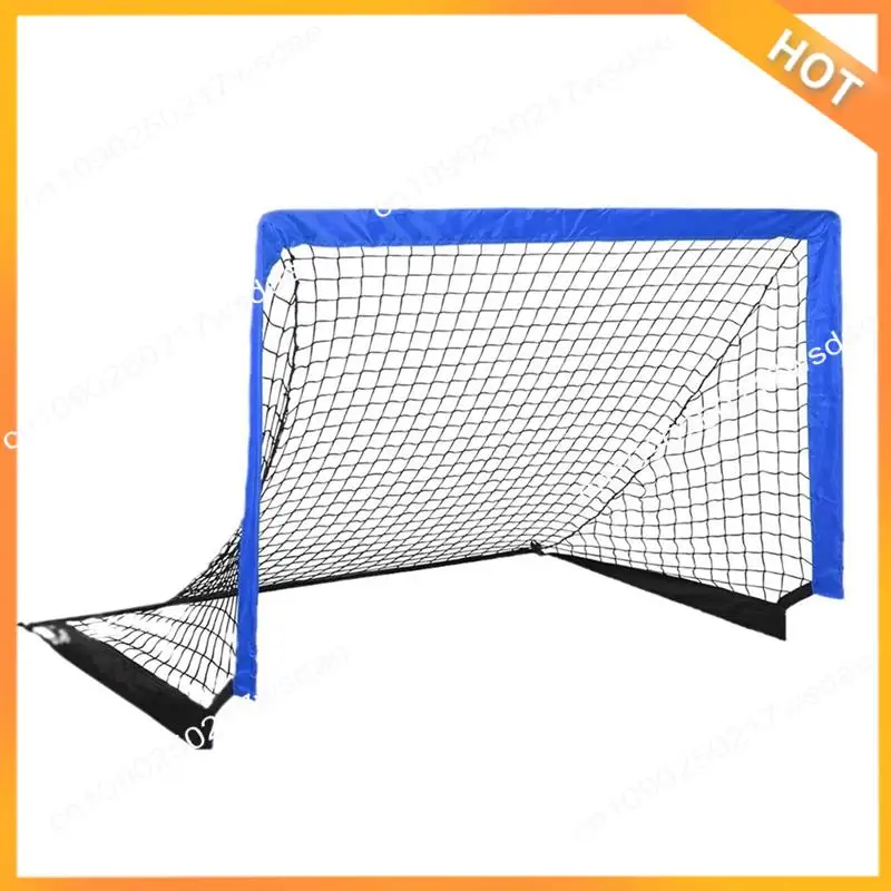 X08A ポータブルサッカーゴール 子供用 1パックアップサッカーネット 裏庭、青少年アウトドアスポーツ用