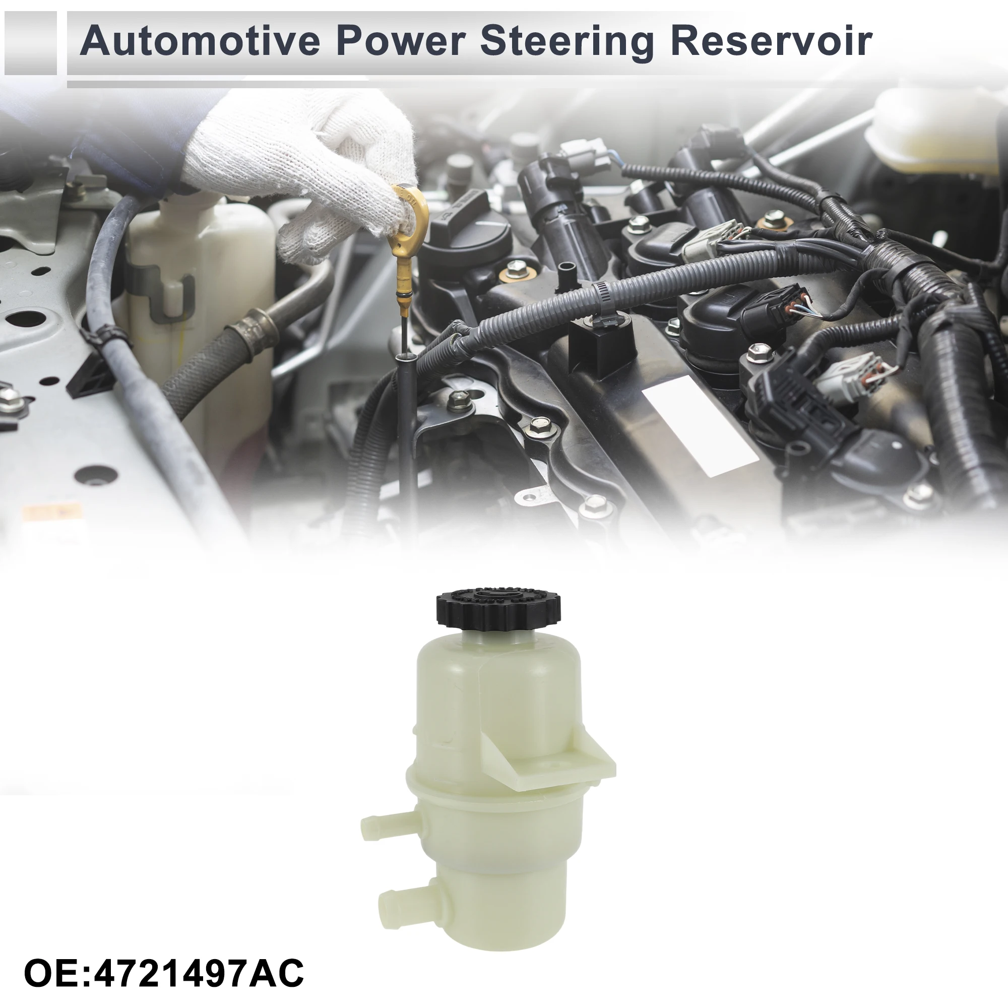 Depósito de dirección asistida UXCELL para Chrysler Town & Country 2008 2009 2010 2011 2012 2013 2014 2015 2016 No. 4721497 CA 1 pieza