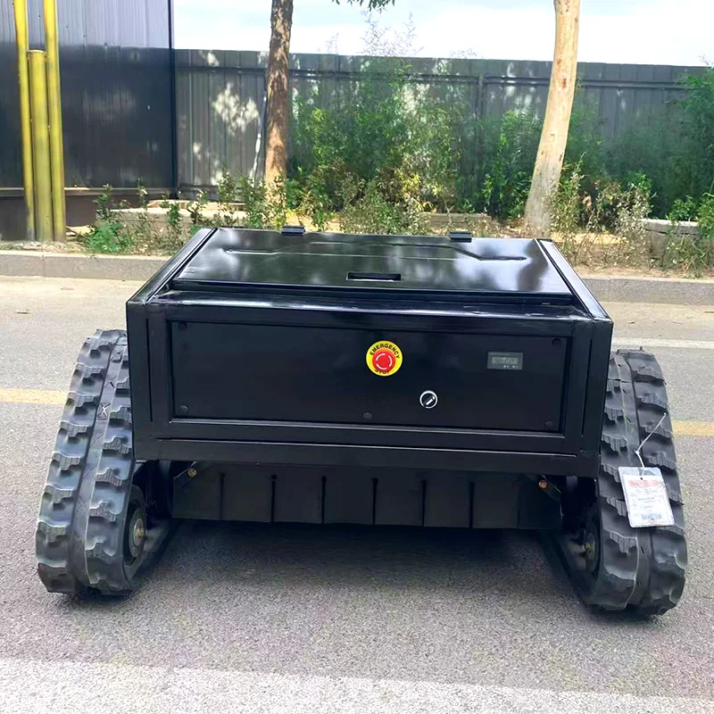 Customized New Design Remote Control Robot Lawn Mower Multi Purpose RC Lawn Mower for Farmer