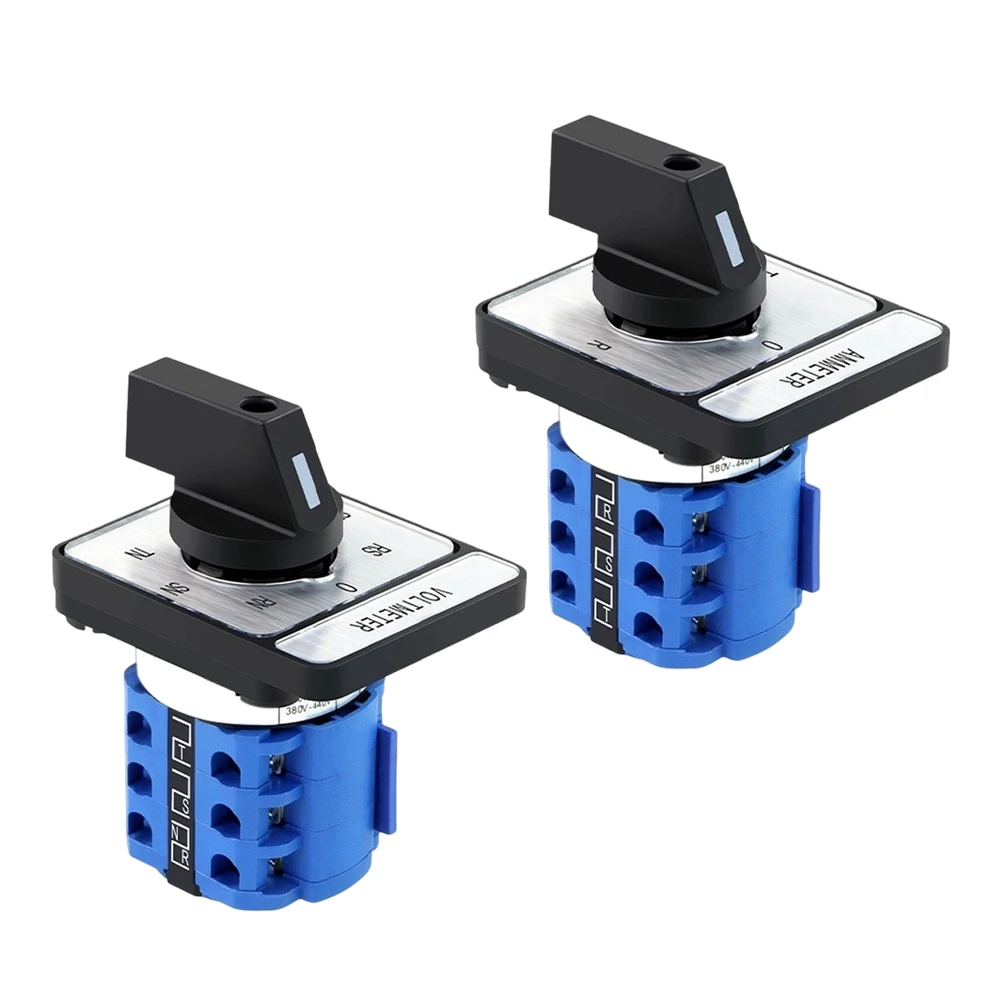 20A Forward Reverse Changeover Switch for RV Boat Electrical Setup 4 Level 3 Stage Current 7 Level 3 Stage Voltage