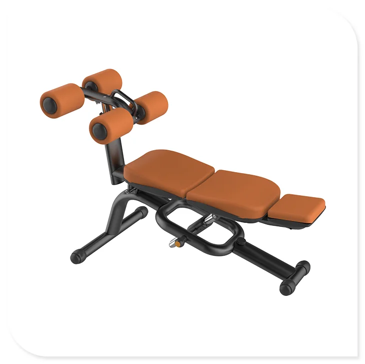 Máquinas de gimnasio Gimnasio terrestre Equipo de fitness Ejercicio Entrenamiento de fuerza Banco crunch LD-7015 LAND FITNESS