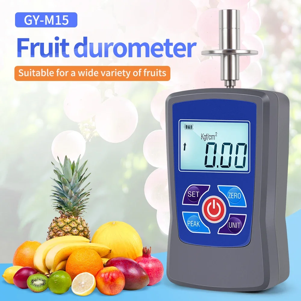 Digital GY-M15 Fruit Hardness Tester LCD Display Fruit hardness Detector For Apple Pear