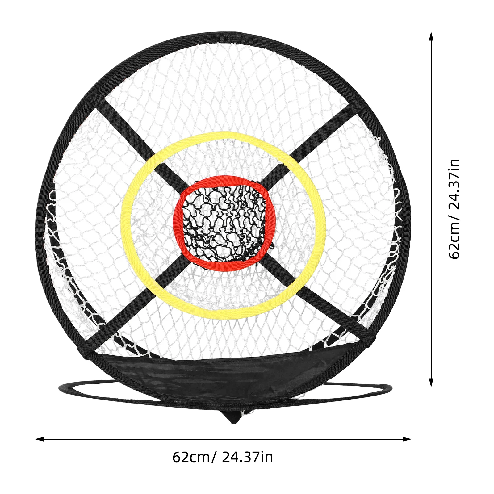 골프 칩핑 네트 타겟 접이식 디자인 실내외 연습용 중량 볼 리턴 훈련 장비