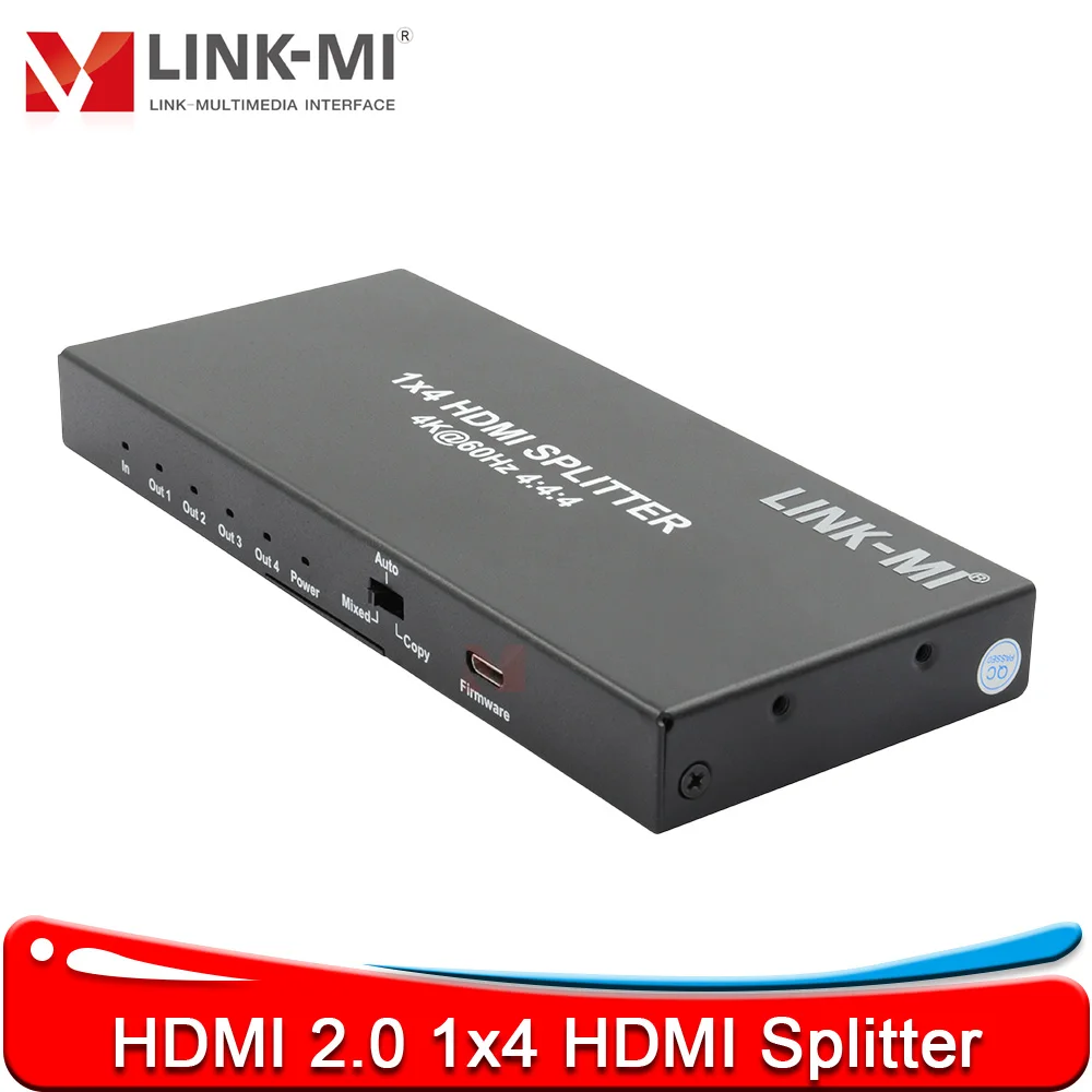 Hdmi 2.0 1X4 Splitt… - image