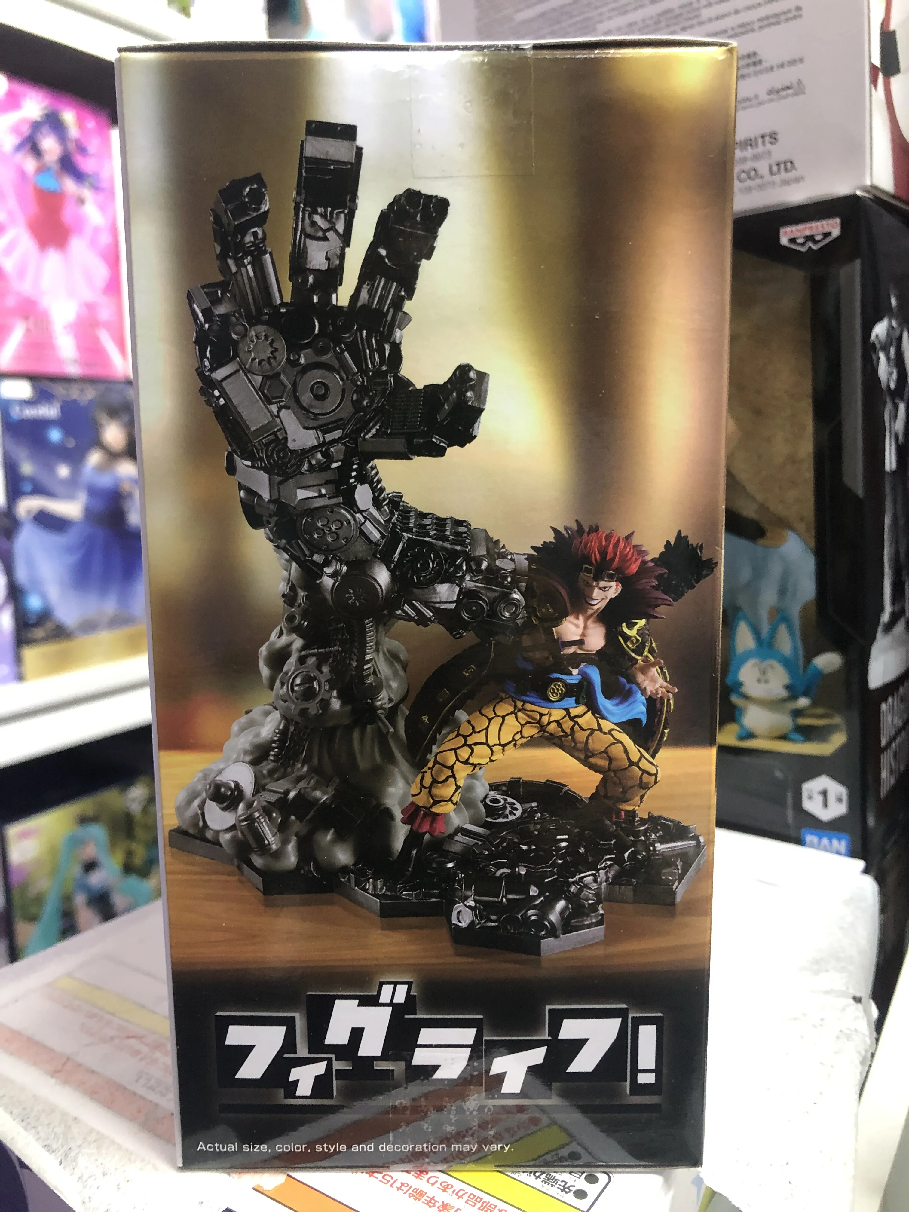 

16 см оригинальная фигурка Banpresto, цельная детская фигурка Eustass, модель настольного коллекционного украшения, подарок на день рождения