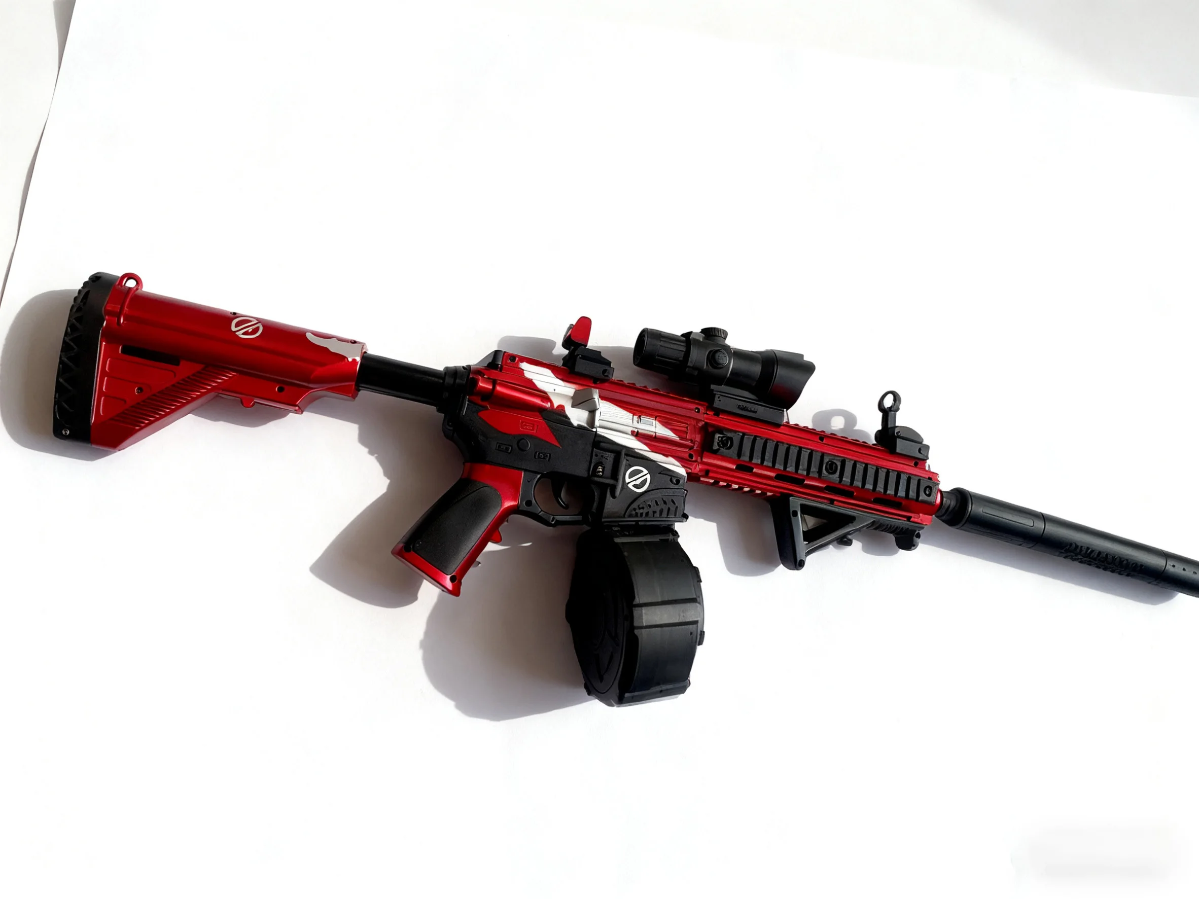 M416 Gel Blasters Volledig automatisch elektrisch speelgoedpistool voor volwassenen Buitenspellen 30M bereik Gel Ball Blaster