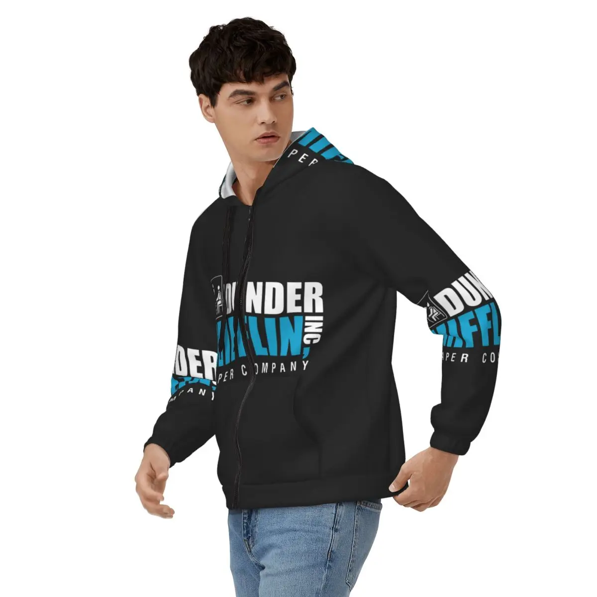 Dunder Mifflin Paper Company Essential Zipper Hoodie Hip Hop Pullover Autumn Winter Men Women Sweatshirts Long Sleeve Tops
